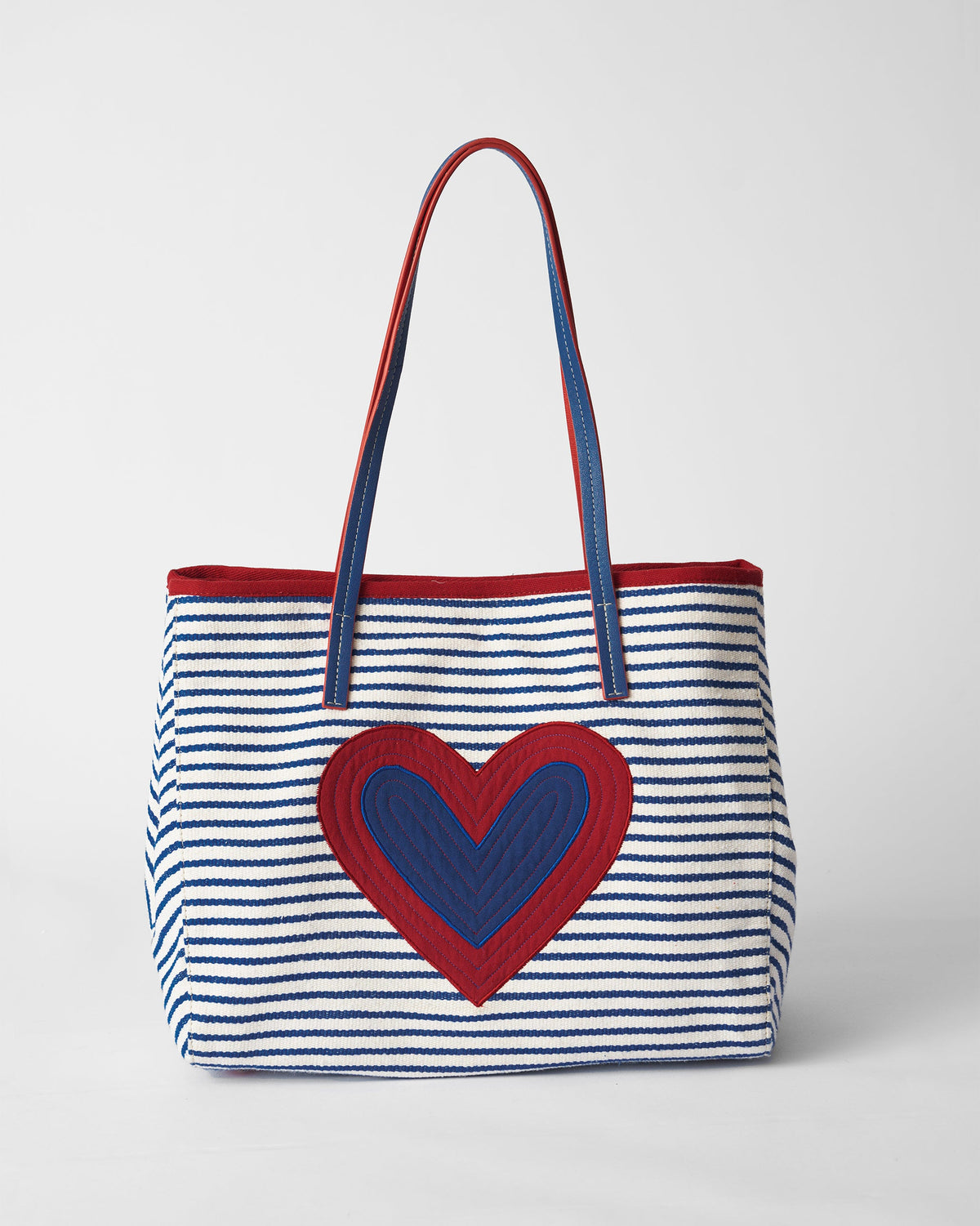 Kira Bag - Blue & White