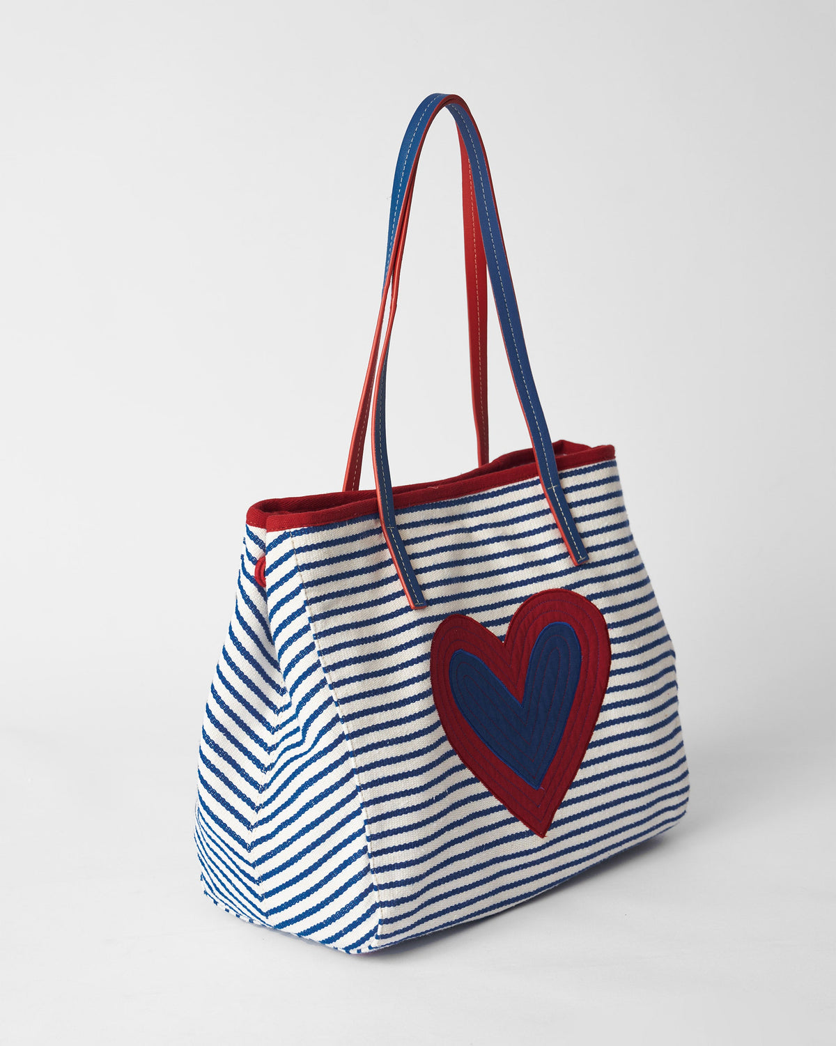 Kira Bag - Blue & White