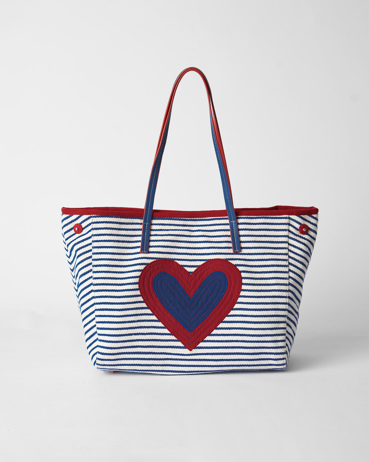 Kira Bag - Blue & White