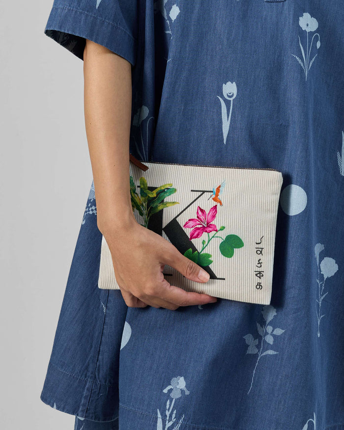 Kamal Pouch - Ivory
