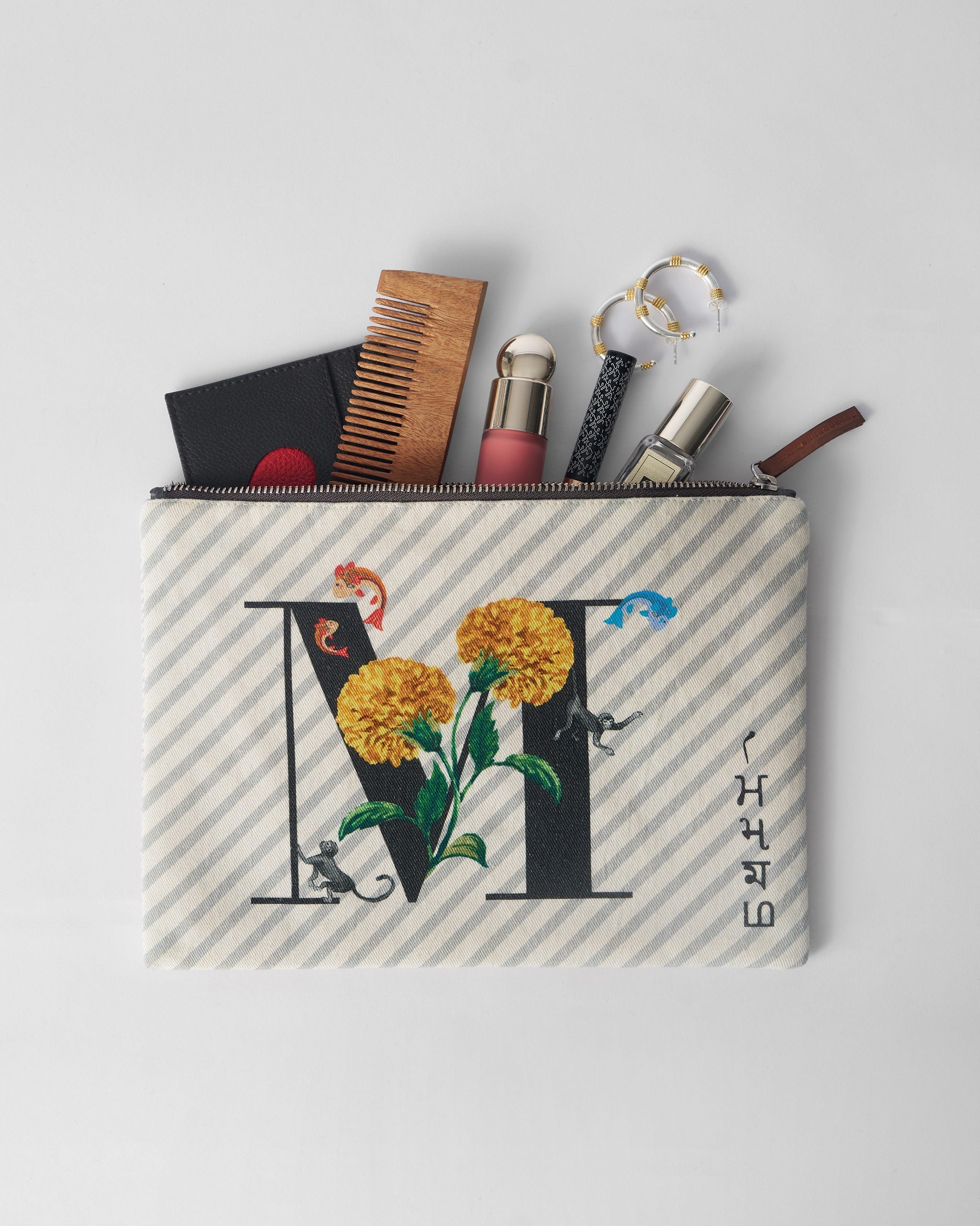 Machli Pouch - Ivory