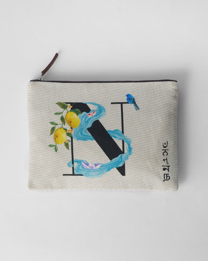 Nilambari Pouch - Ivory