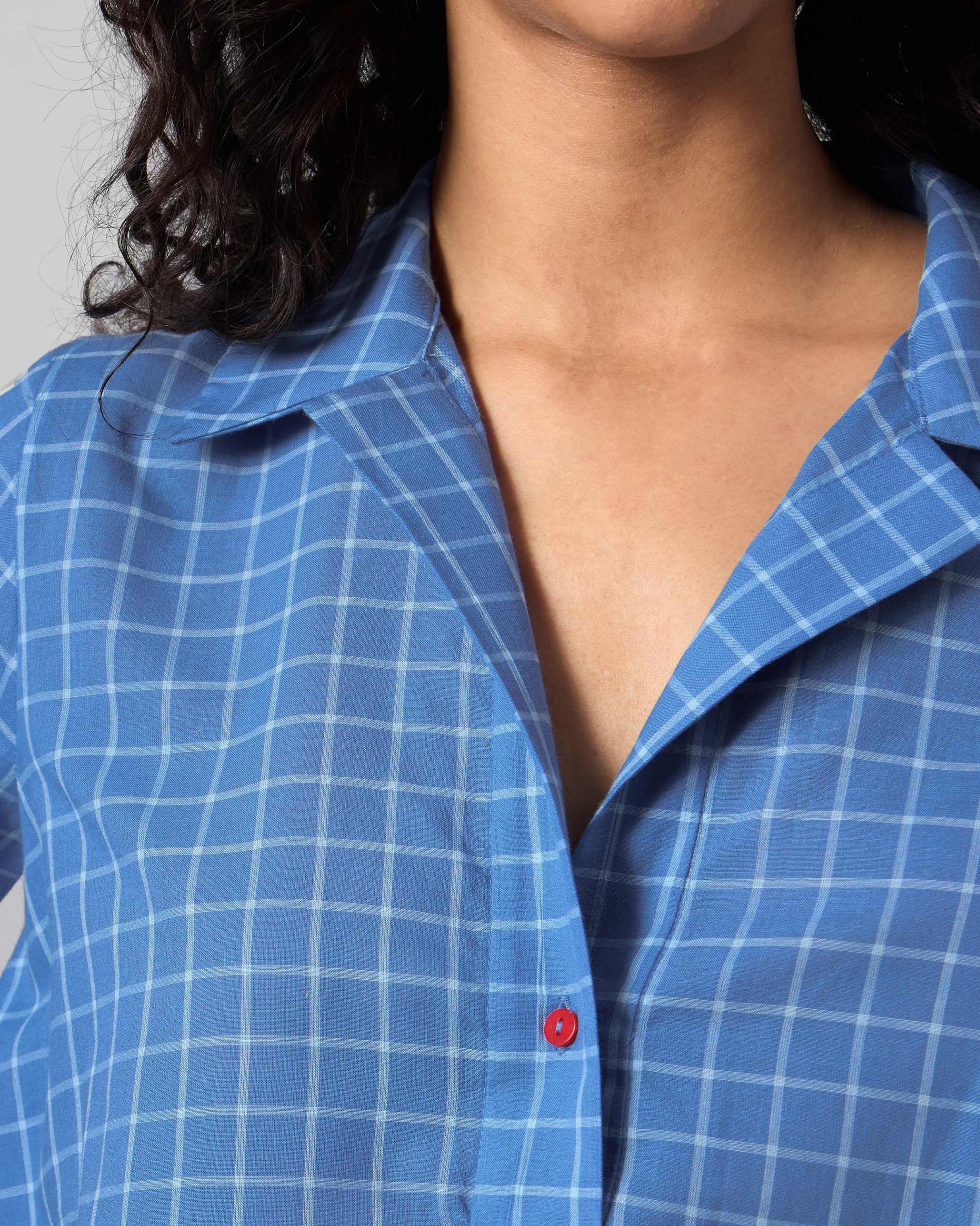 Rann Shirt - Riverside Blue
