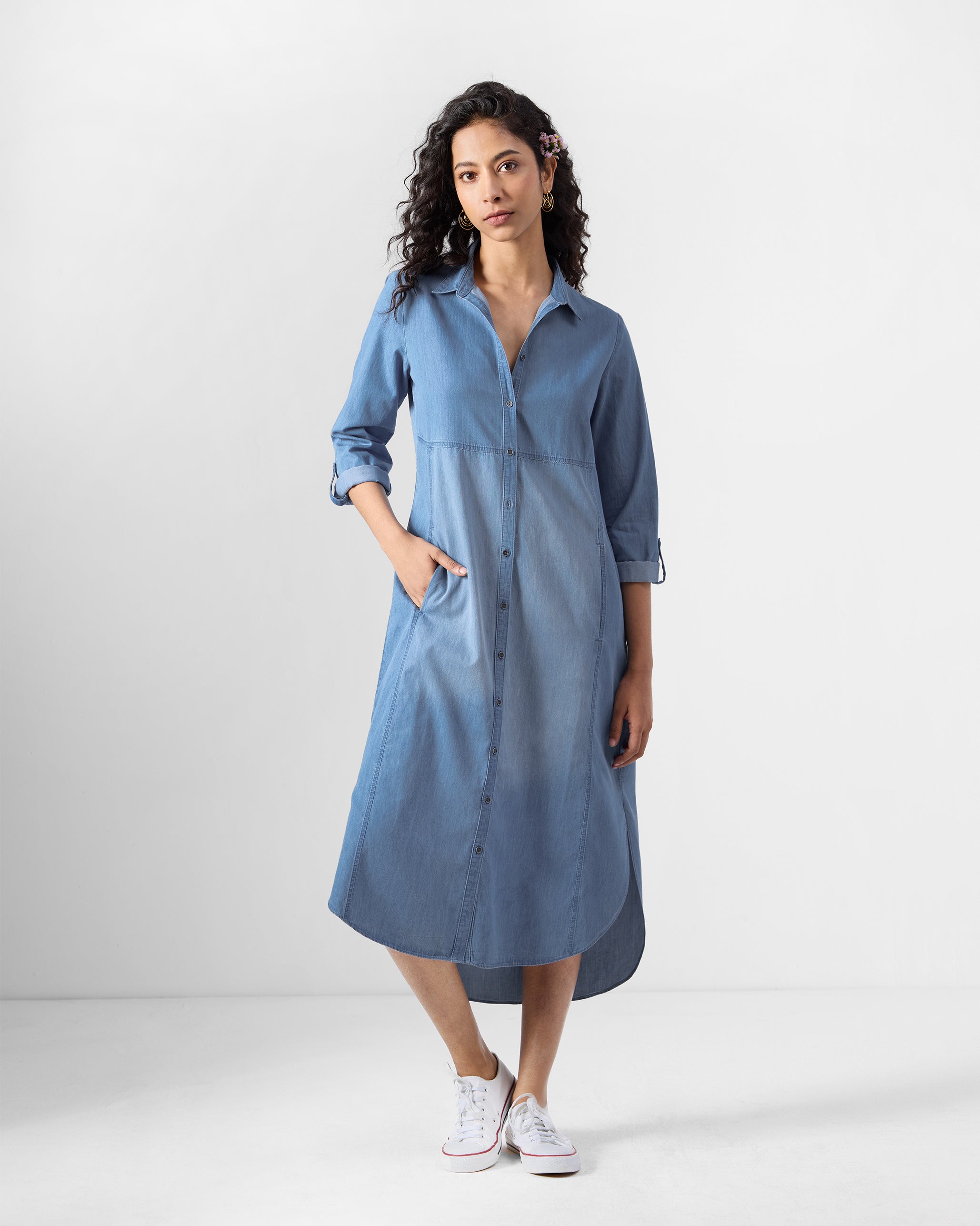 Pristine Dress - Blue