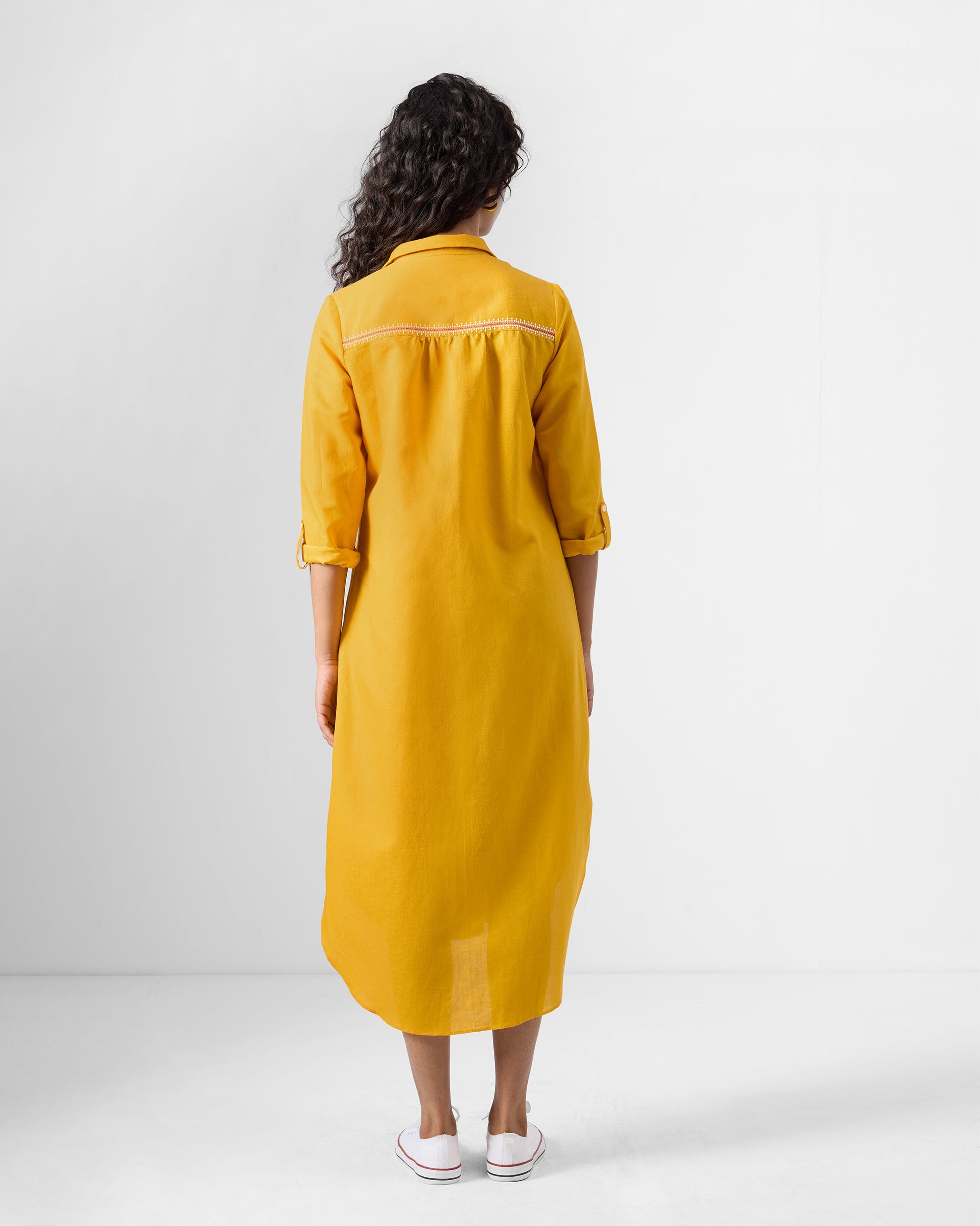 Pristine Dress - Ochre