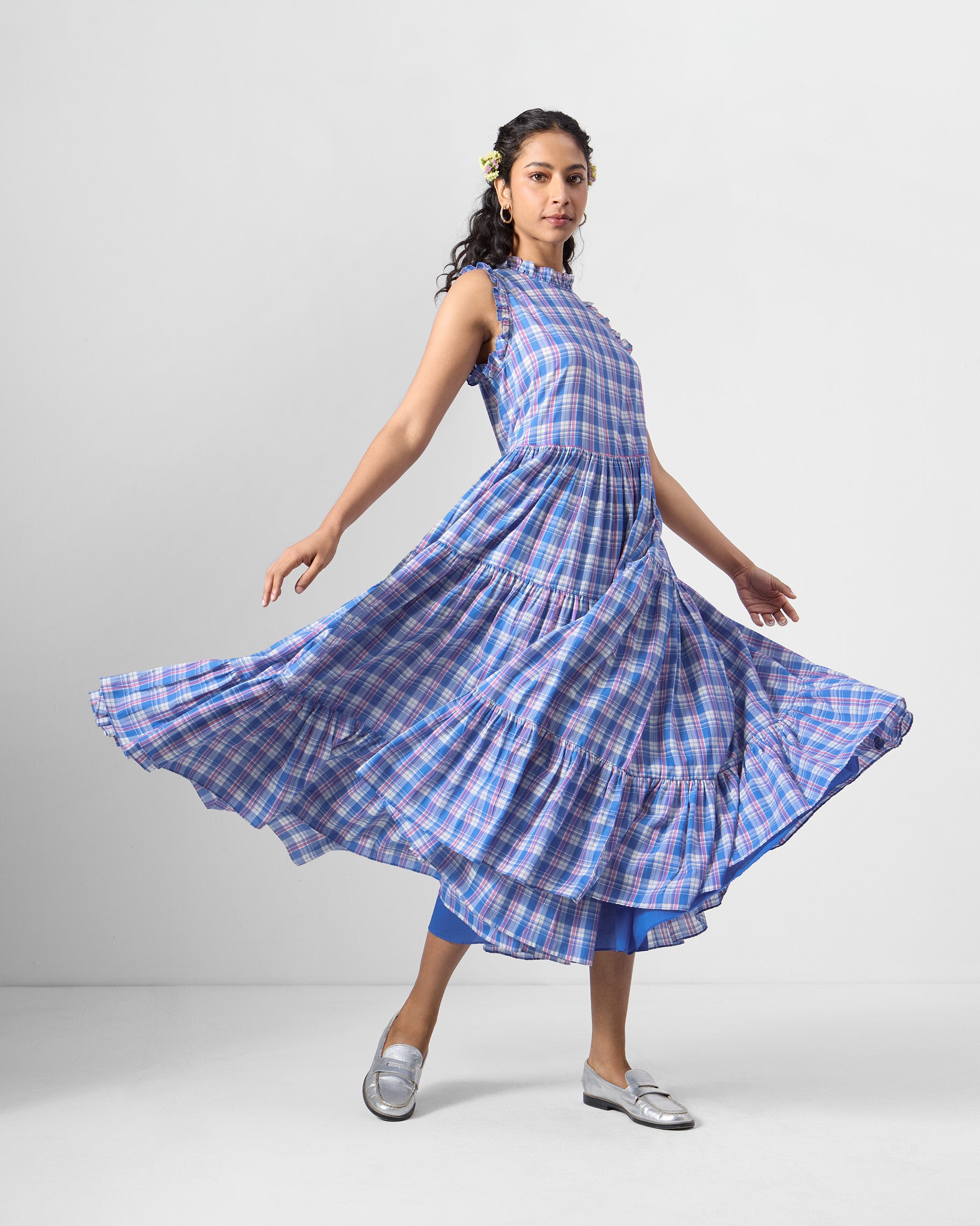 Reah Dress - Blue