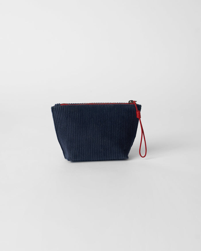 Ditsy Coin Pouch - Navy