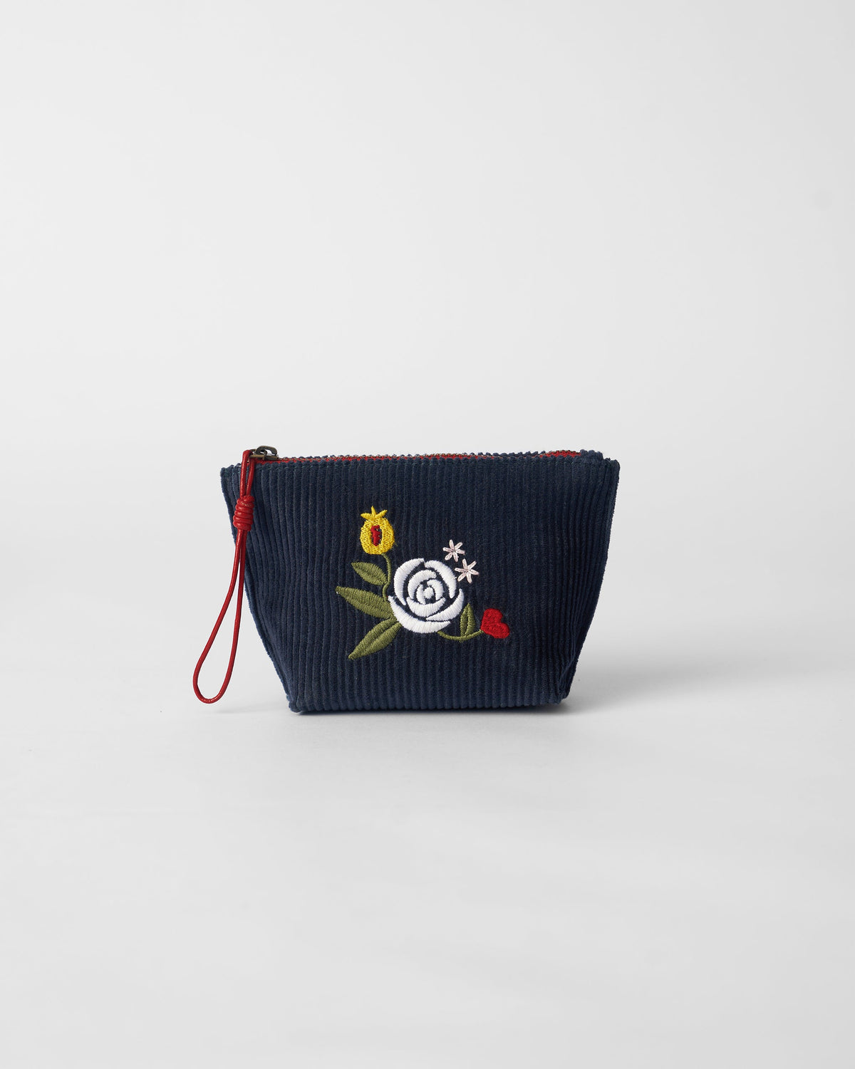 Ditsy Coin Pouch - Navy