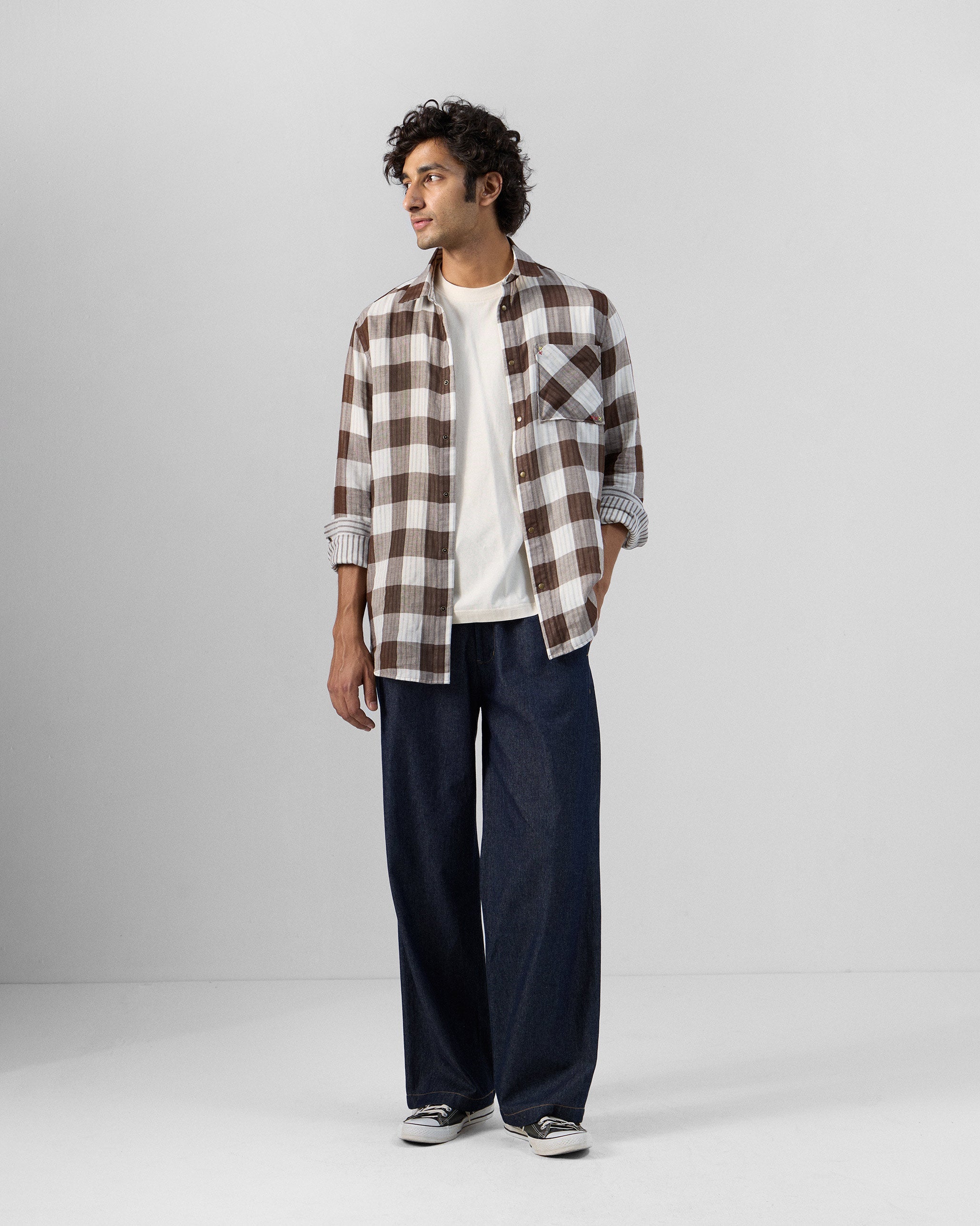 Milaan Reversible Shirt - Cotton Classic Fit