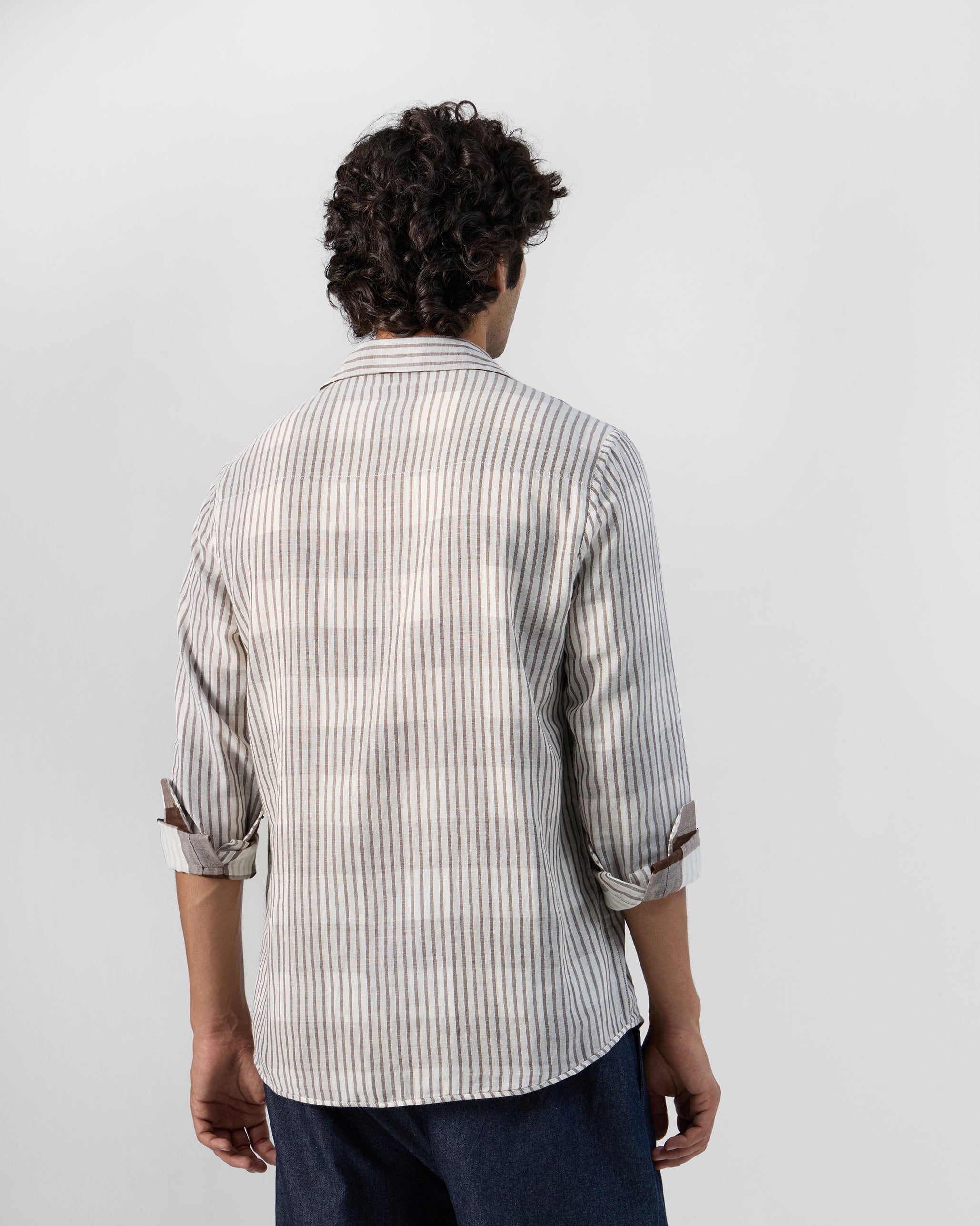 Milaan Reversible Shirt - Cotton Classic Fit