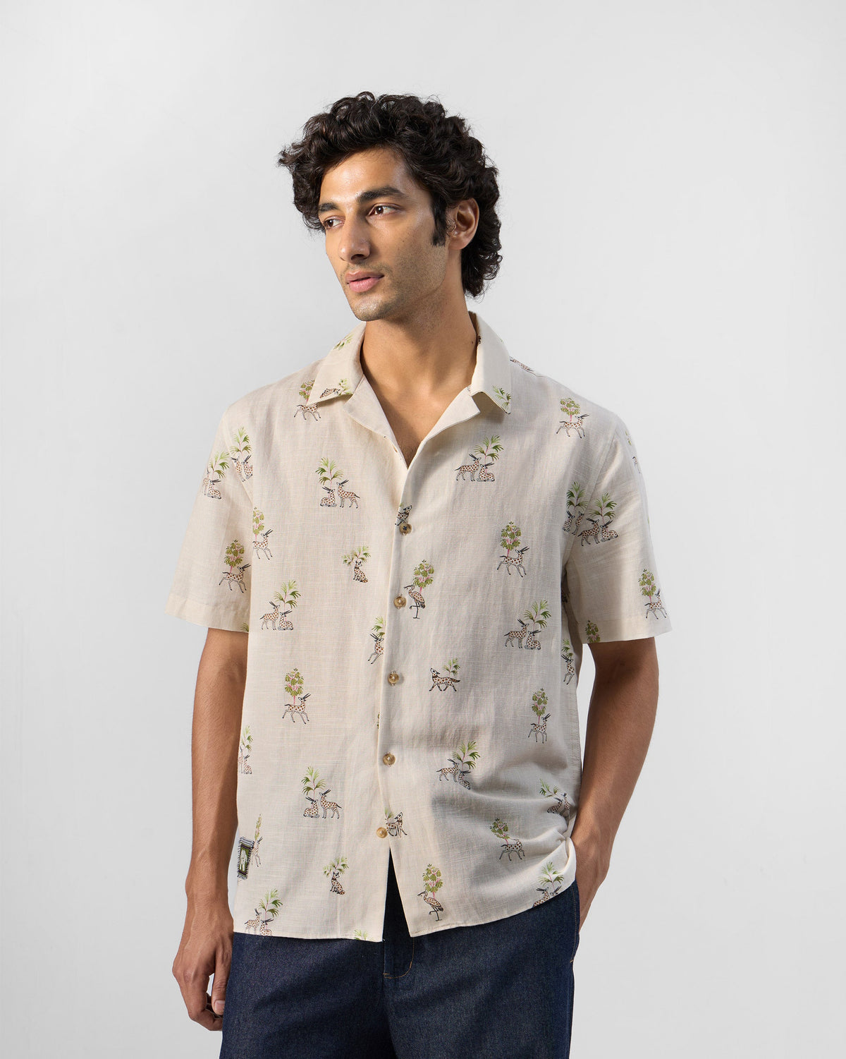 Bena Shirt - Cotton Blend Relaxed Fit