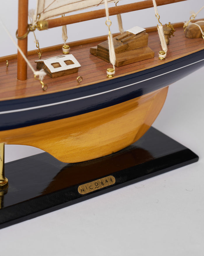 Sail Boat Home Accent - Large