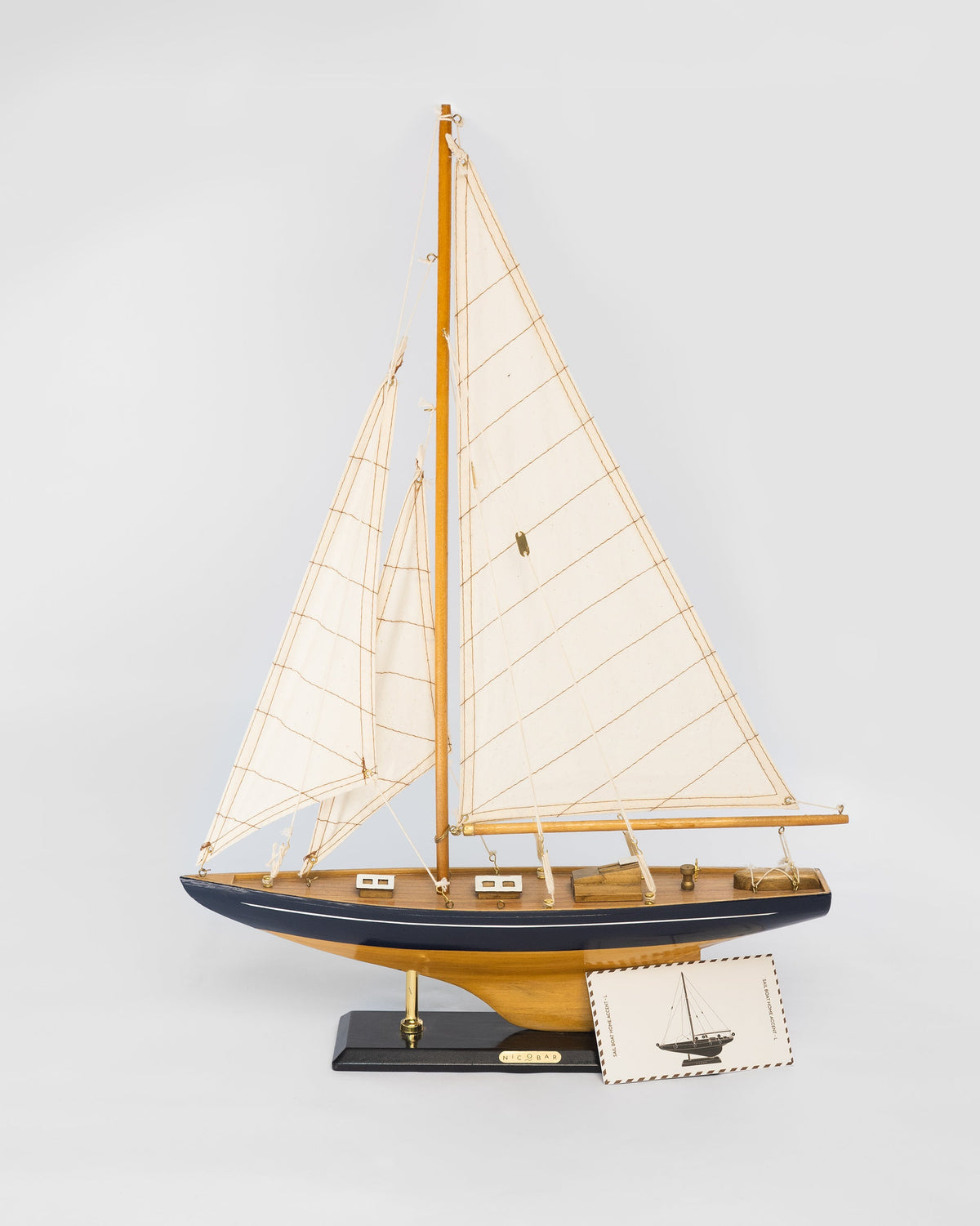 Sail Boat Home Accent - Large