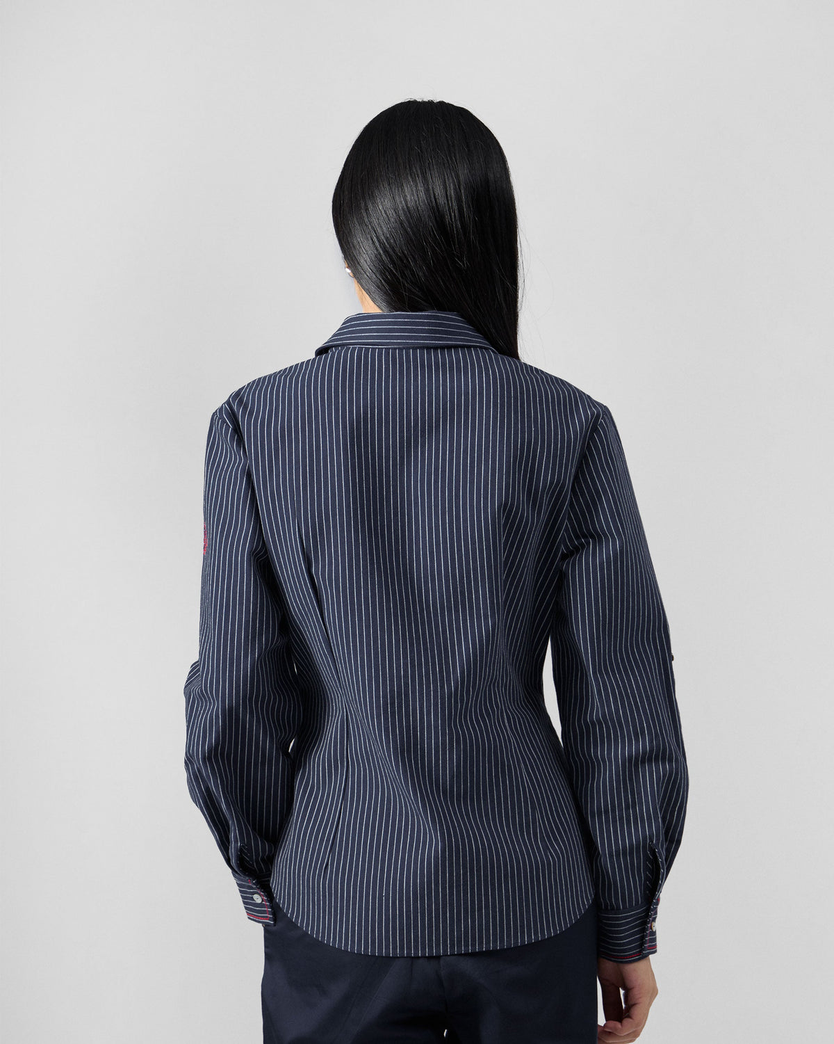 Kalo Shirt- 100% Cotton Denim Fitted