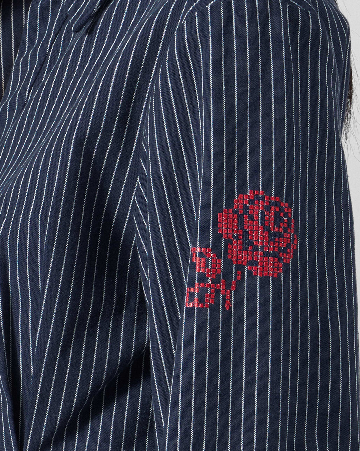 Kalo Shirt- 100% Cotton Denim Fitted