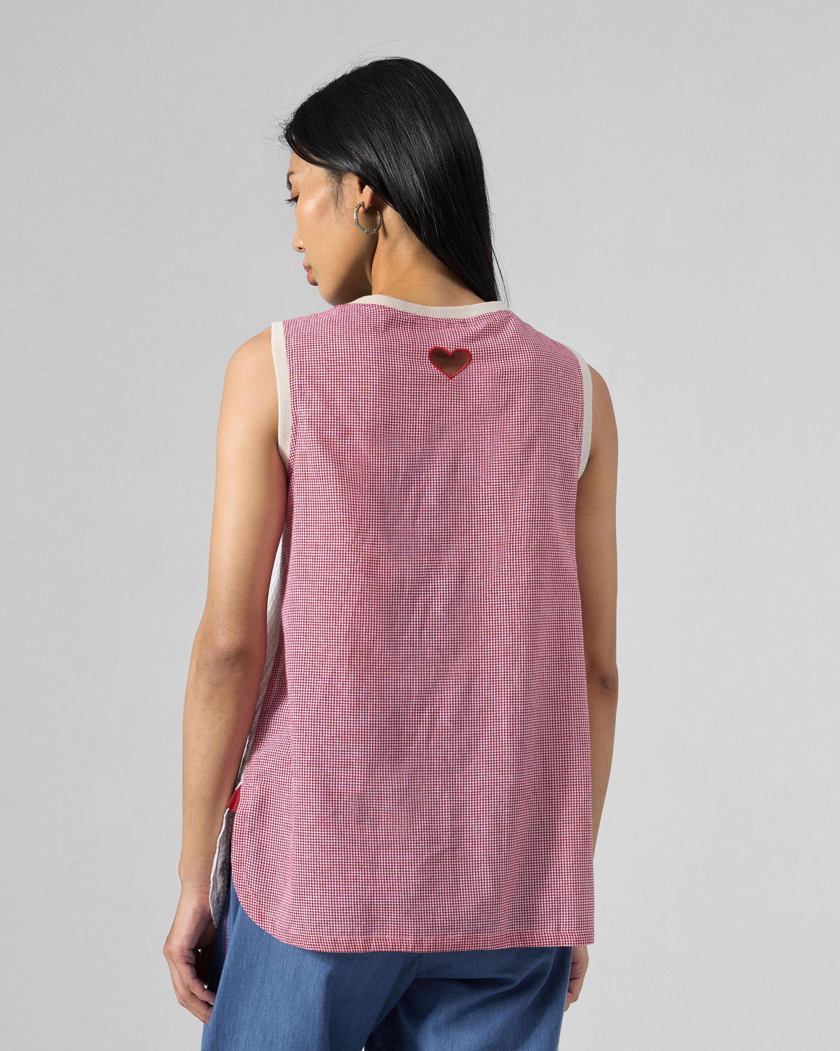 Tavira Top - Cotton Seersucker Regular Fit