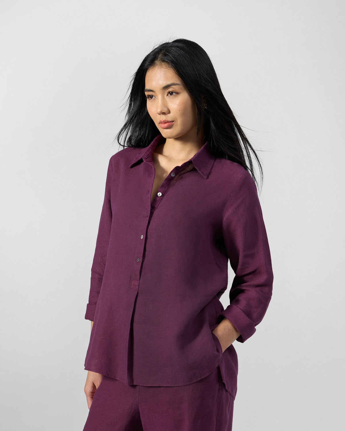 Mati Shirt - 100% Linen Regular Fit