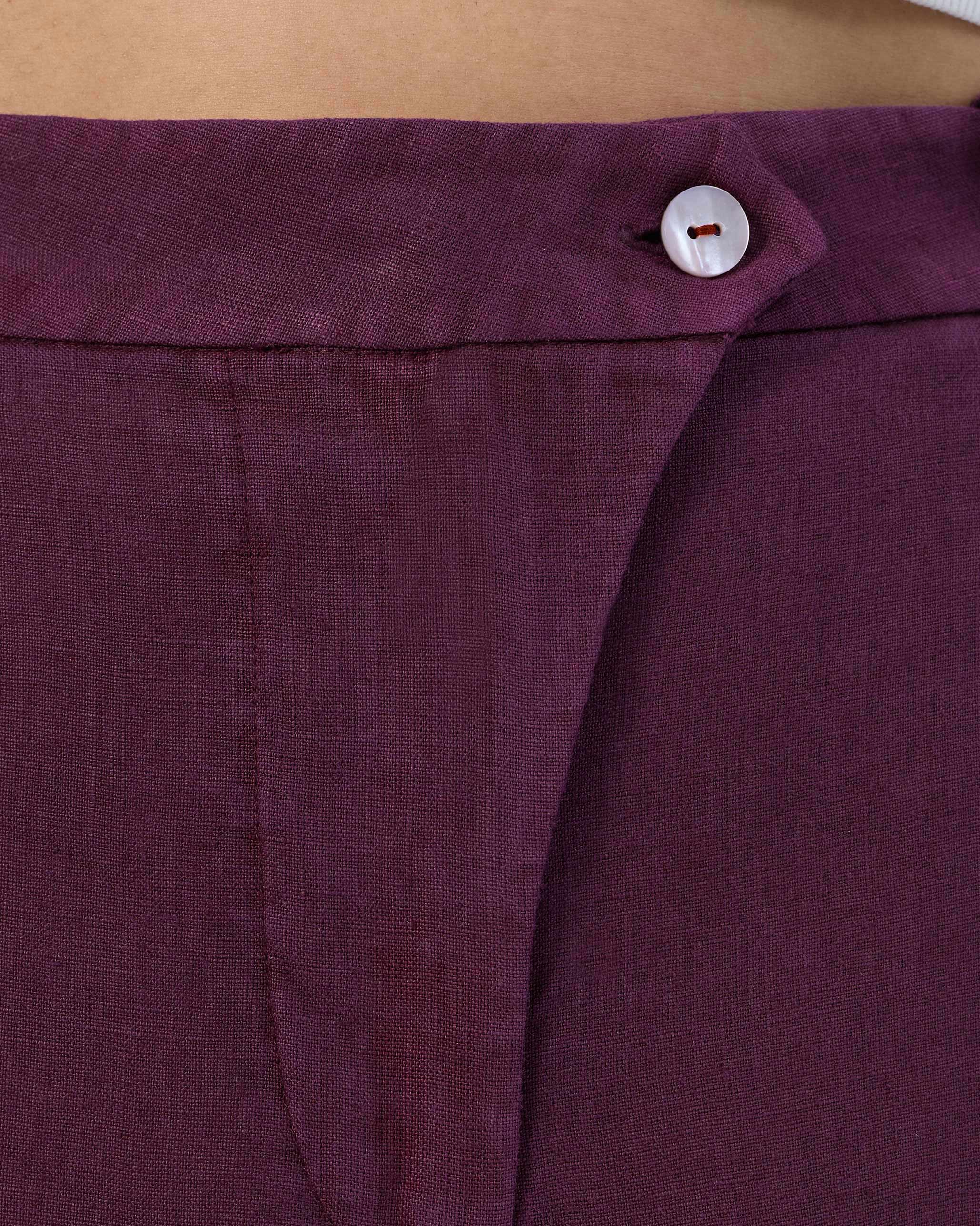 Aven Pants - 100% Linen Straight Fit