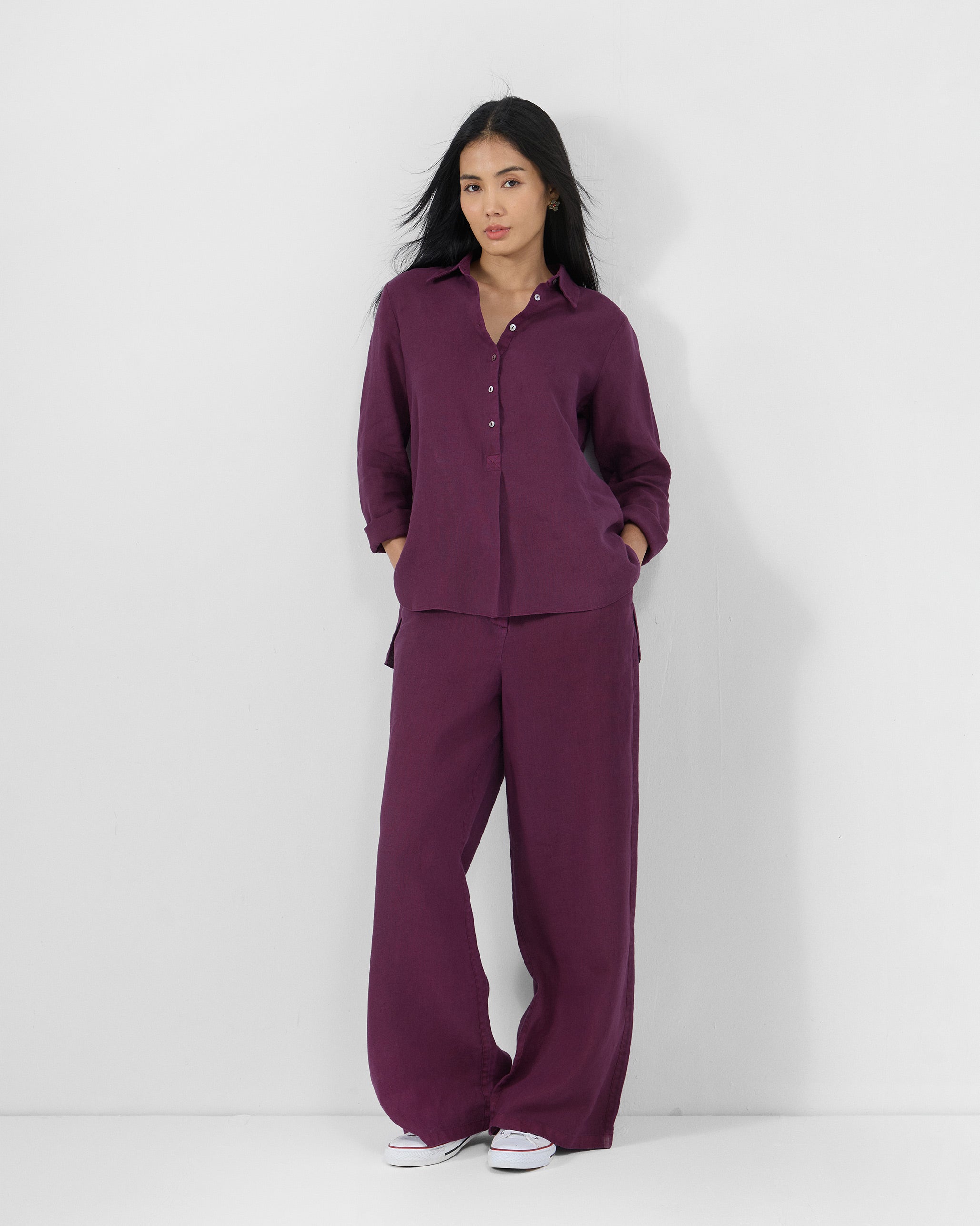 Aven Pants - 100% Linen Straight Fit