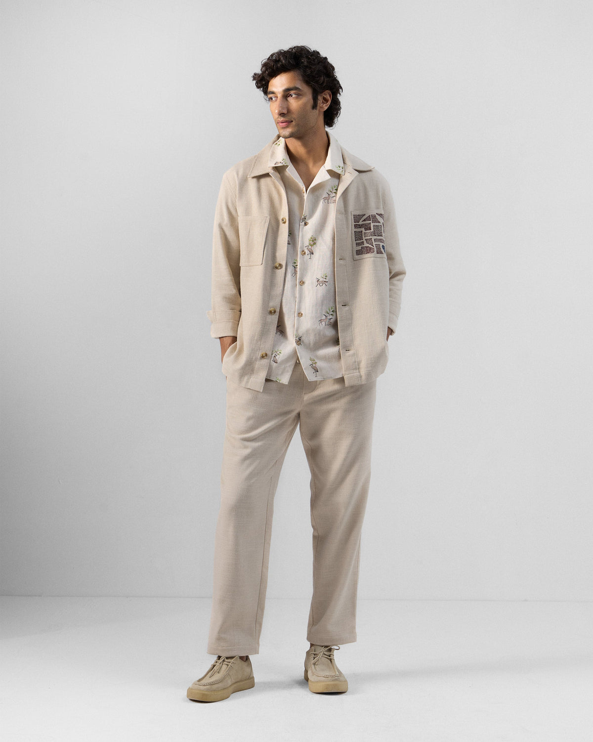 Dune Shacket - 100% Cotton Relaxed Fit