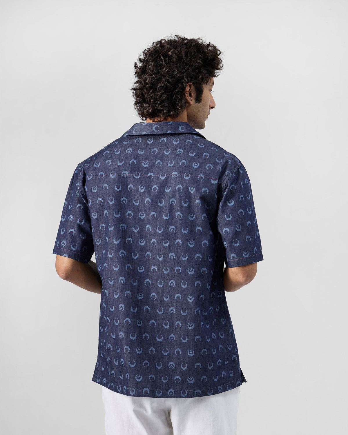 Yamuna Kurta Shirt - Cotton Denim Relaxed fit