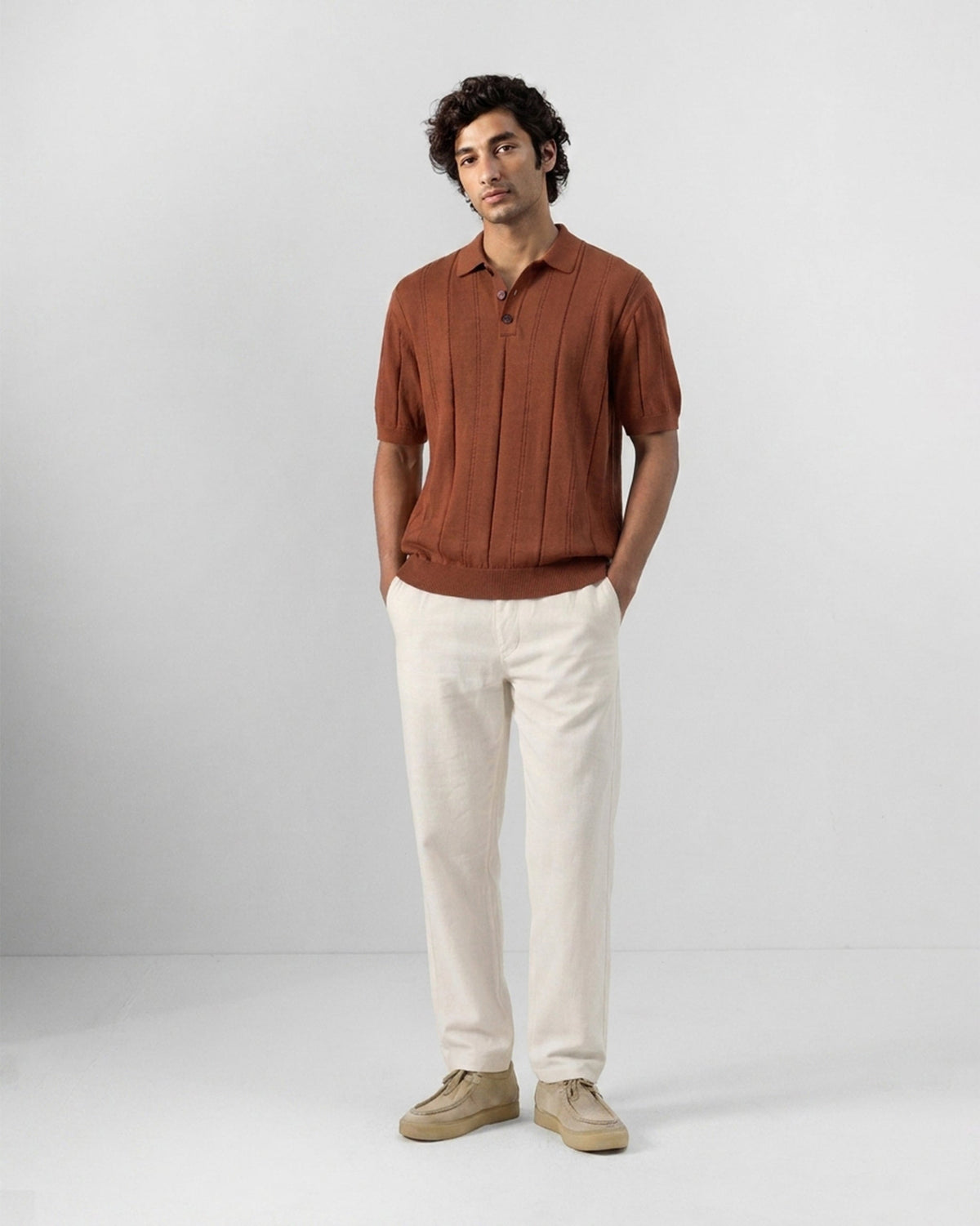 Abeer Polo T-Shirt - Cotton Knit Regular Fit