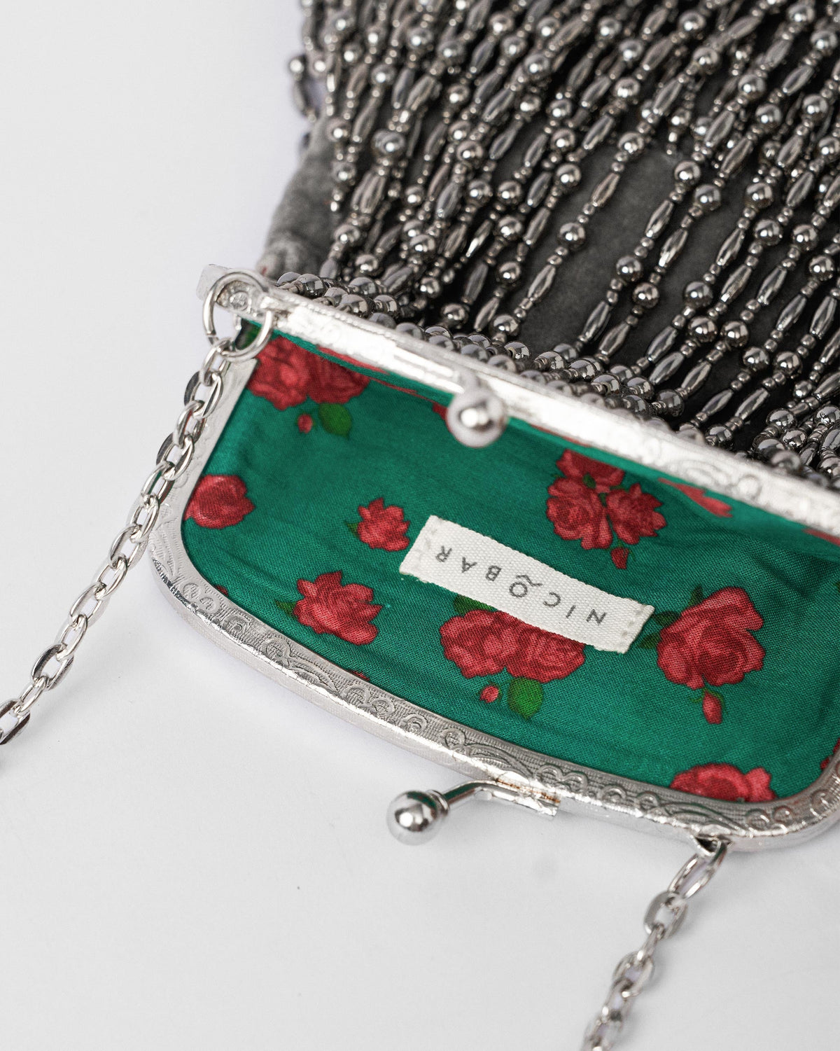 Shimmer Clutch - Silver