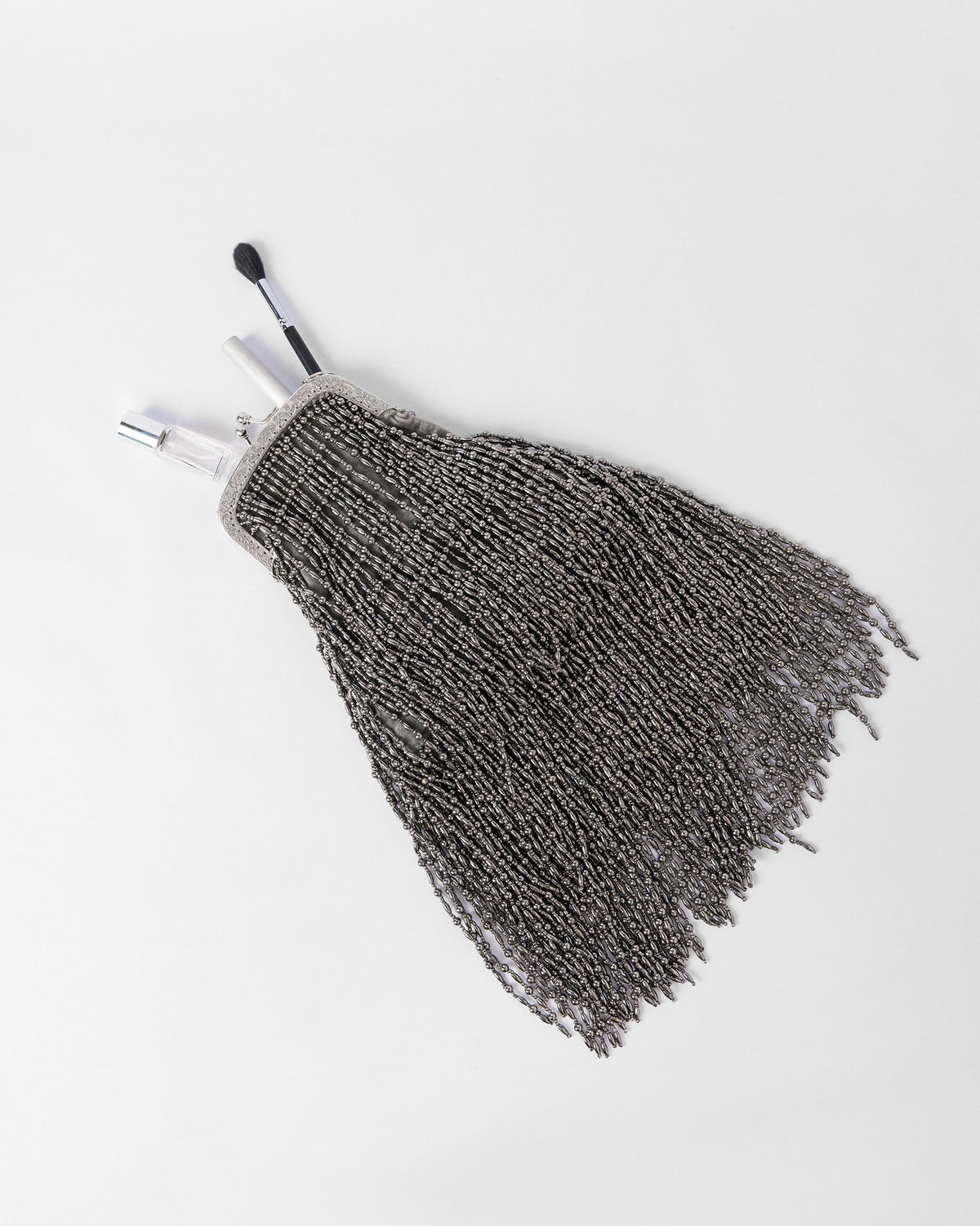 Shimmer Clutch - Silver