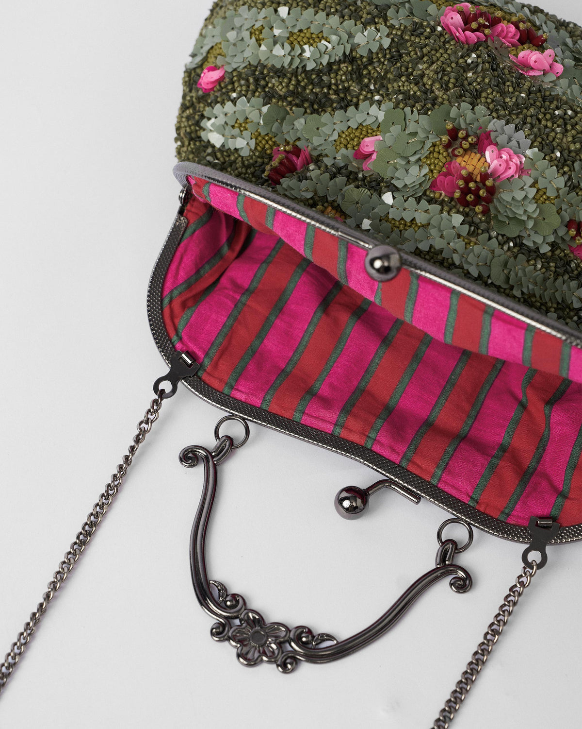 Gardenia Clutch - Green