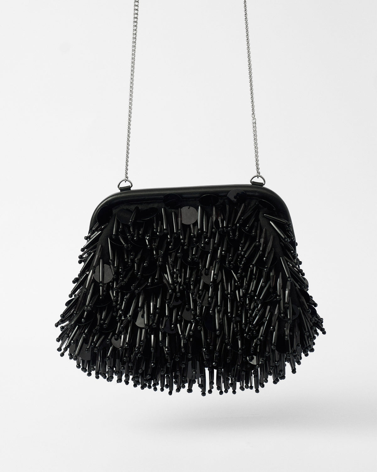 Starry Night Clutch - Black