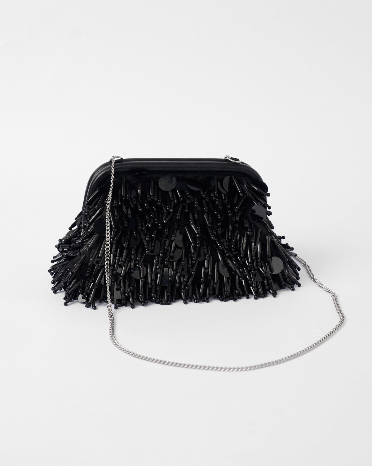 Starry Night Clutch - Black