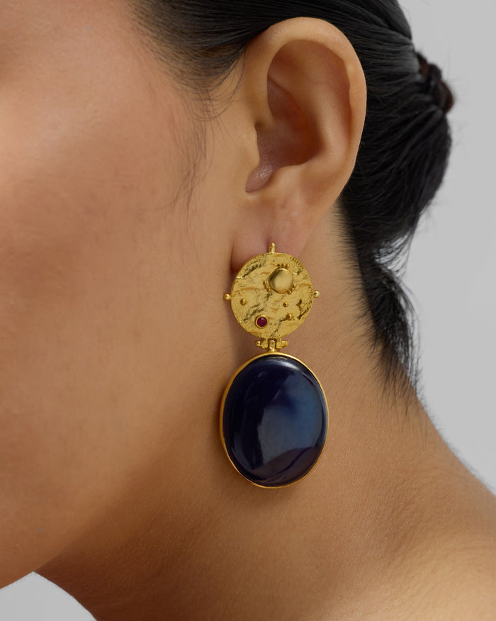 Nebra Earrings - Gold
