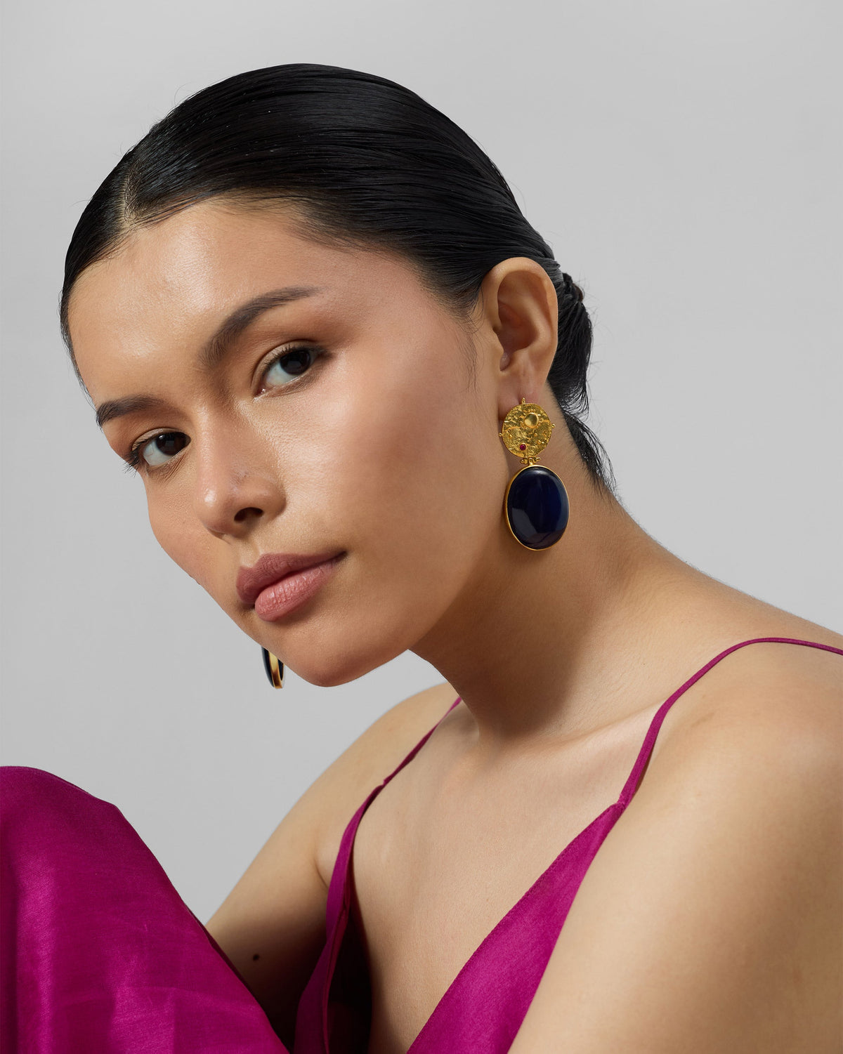Nebra Earrings - Gold