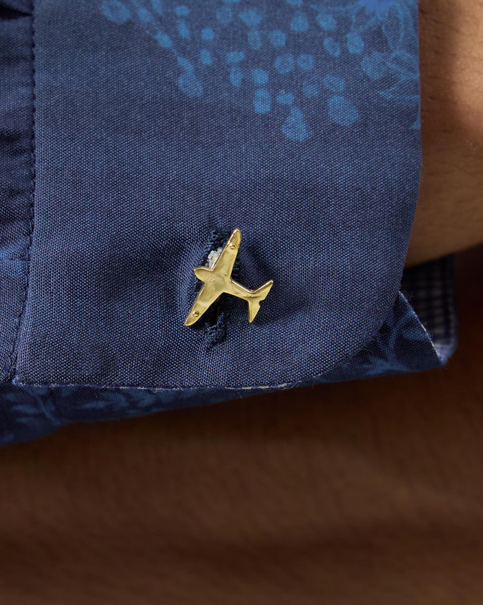 Flight Cufflinks - Gold