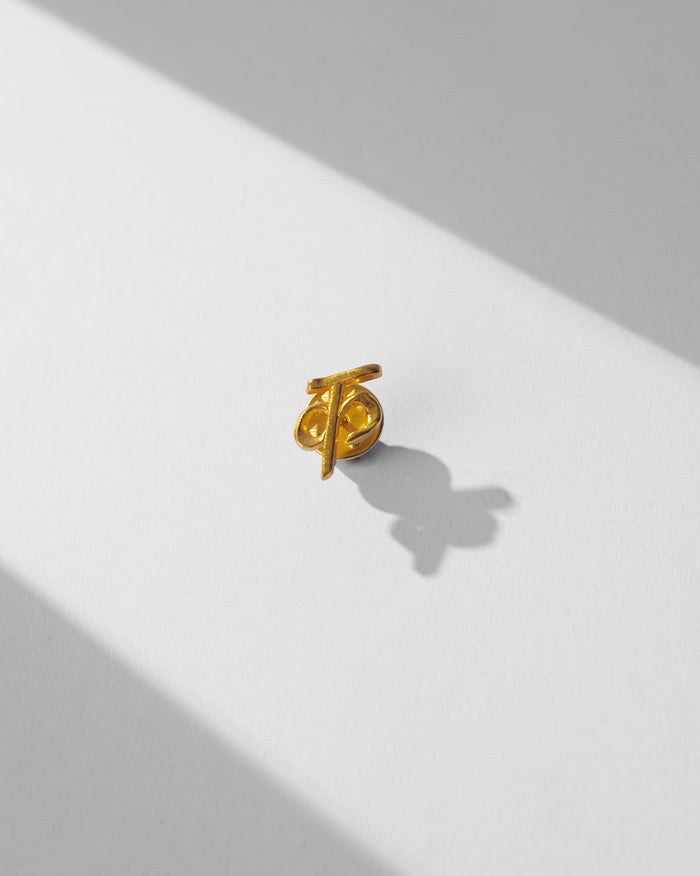 Alphabet- K Pin - Gold