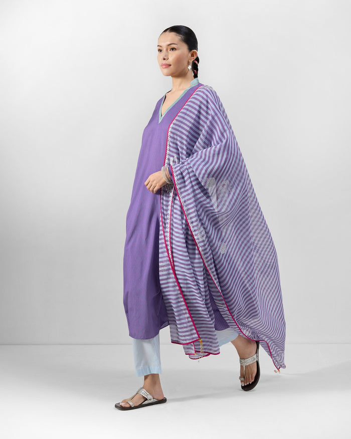 Vana Dupatta - Printed Cotton Silk