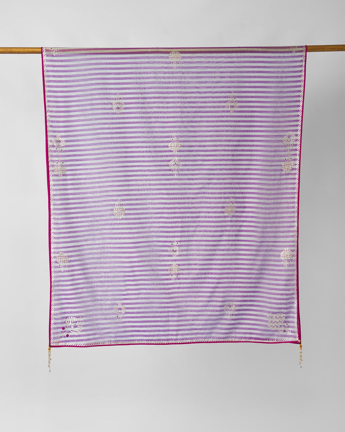 Vana Dupatta - Printed Cotton Silk