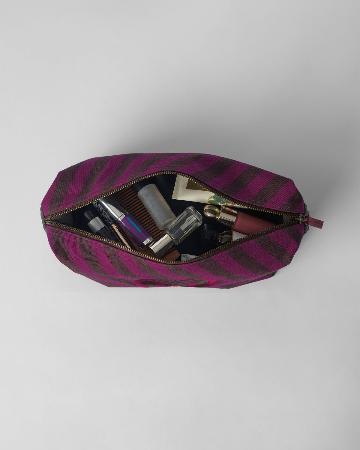 Cupid Pouch - Brown & Mulberry