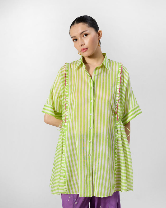 Manoor Top - Cotton Silk Loose Fit