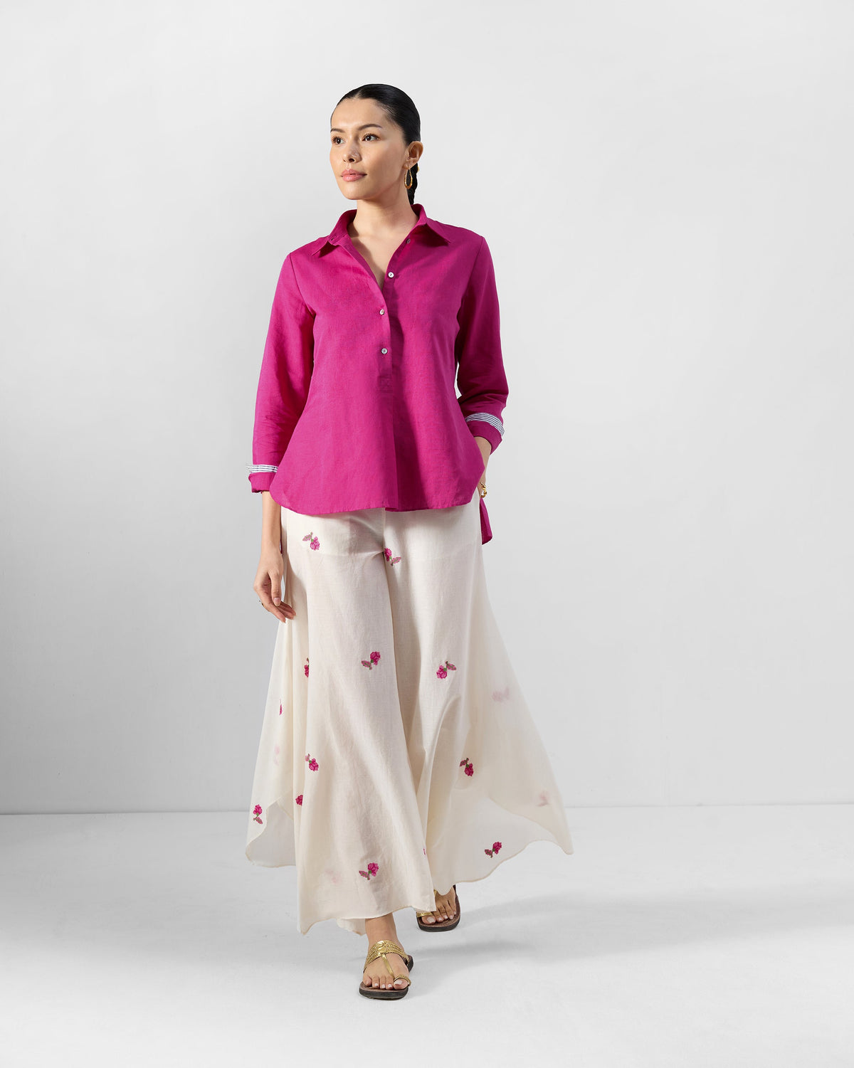 Mati Shirt - Linen Blend Regular Fit