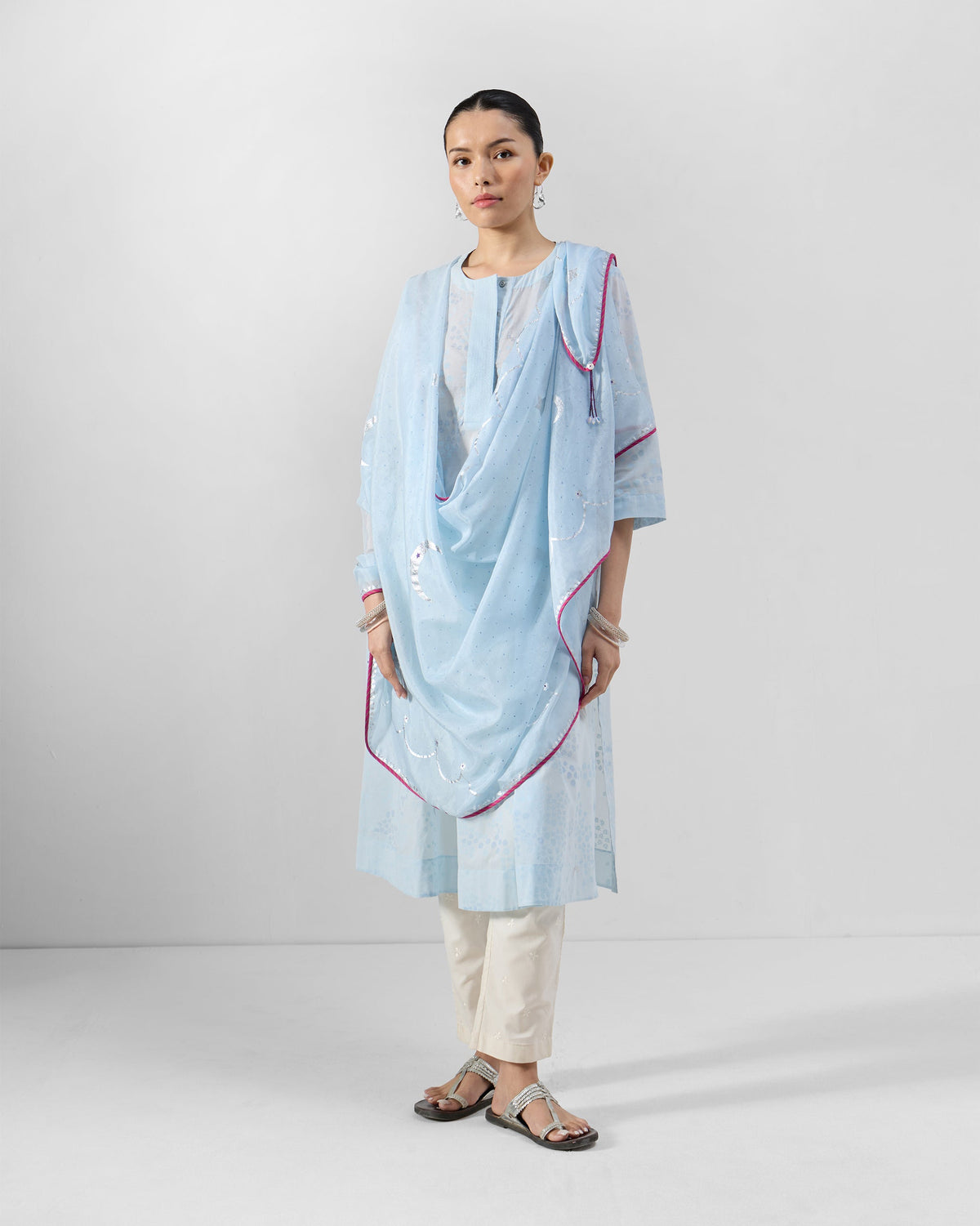 Kolva Kurta - 100% Cotton Straight Fit