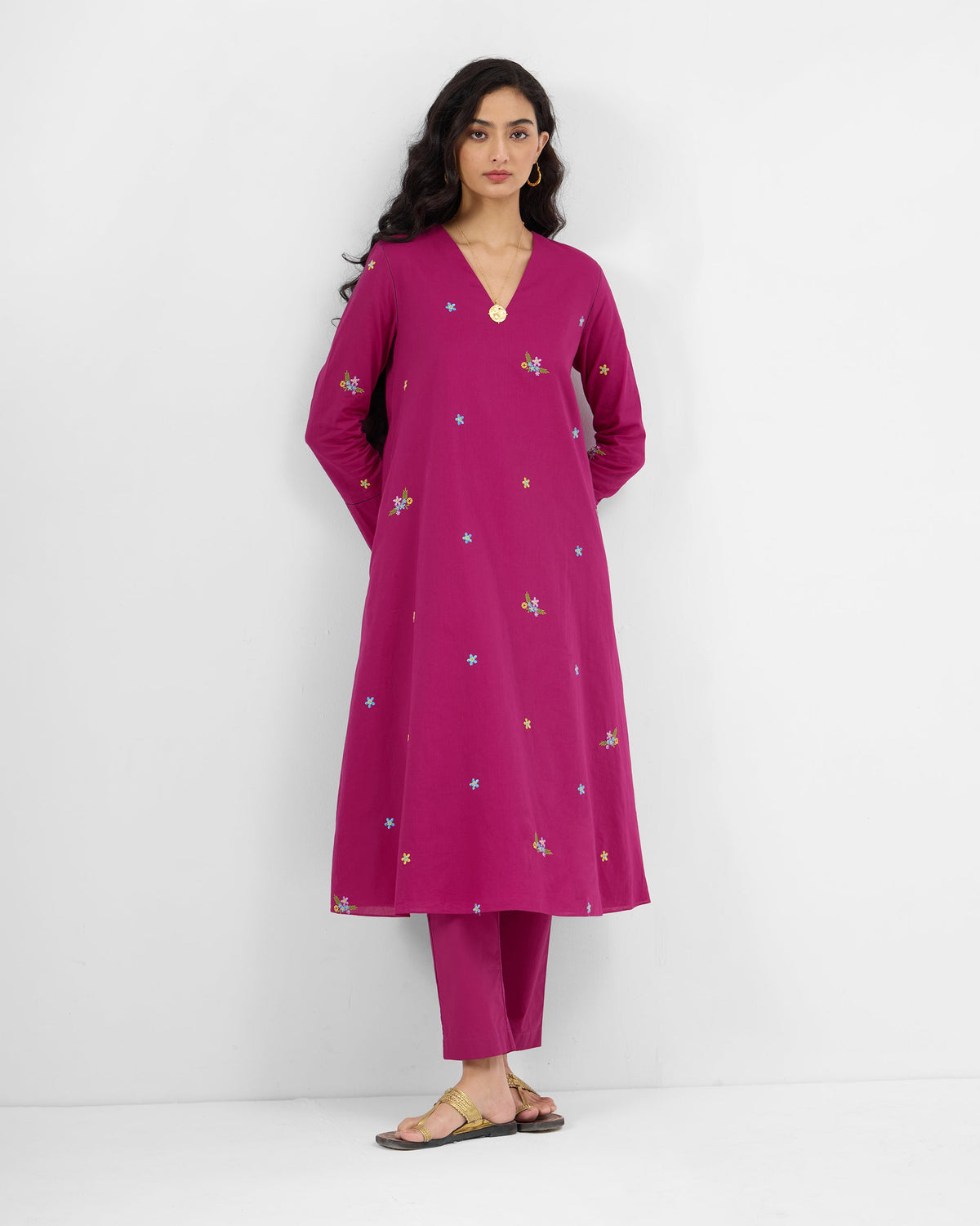 Narsa Kurta - 100% Cotton A-Line Fit