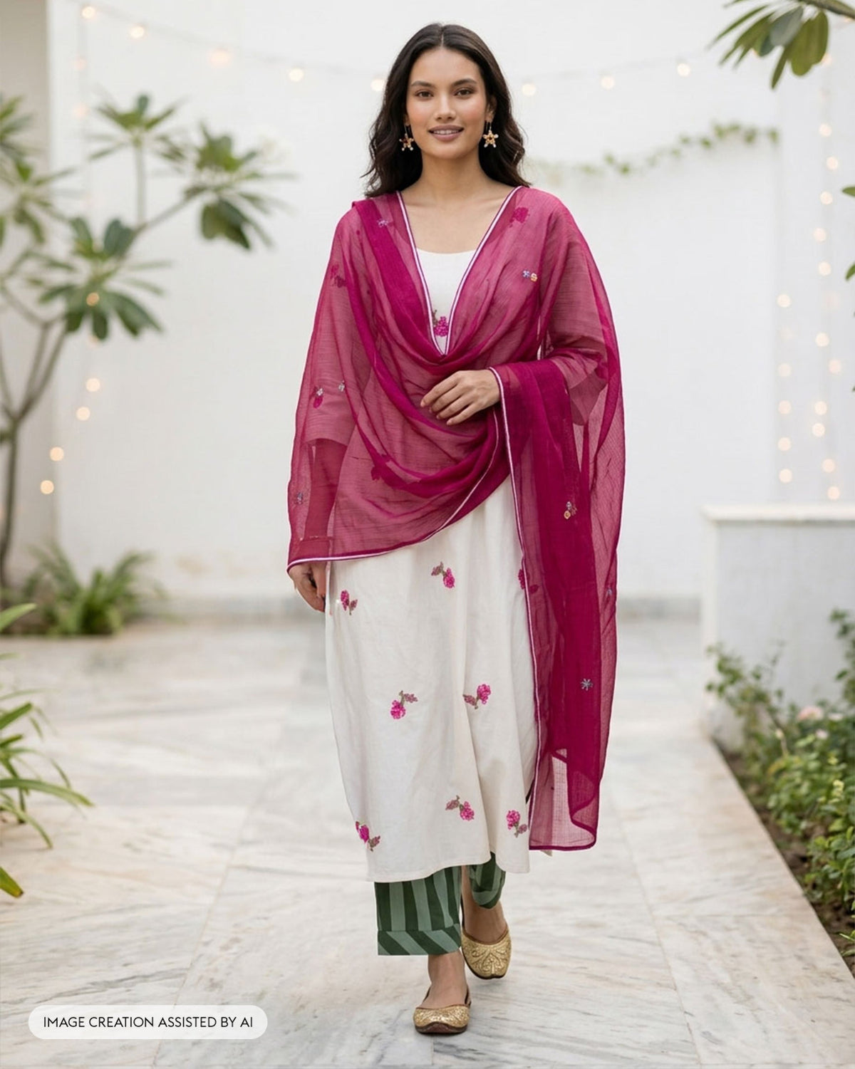 Amrai Kurta - 100% Cotton A-Line Fit