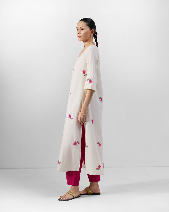 Amrai Kurta - 100% Cotton A-Line Fit