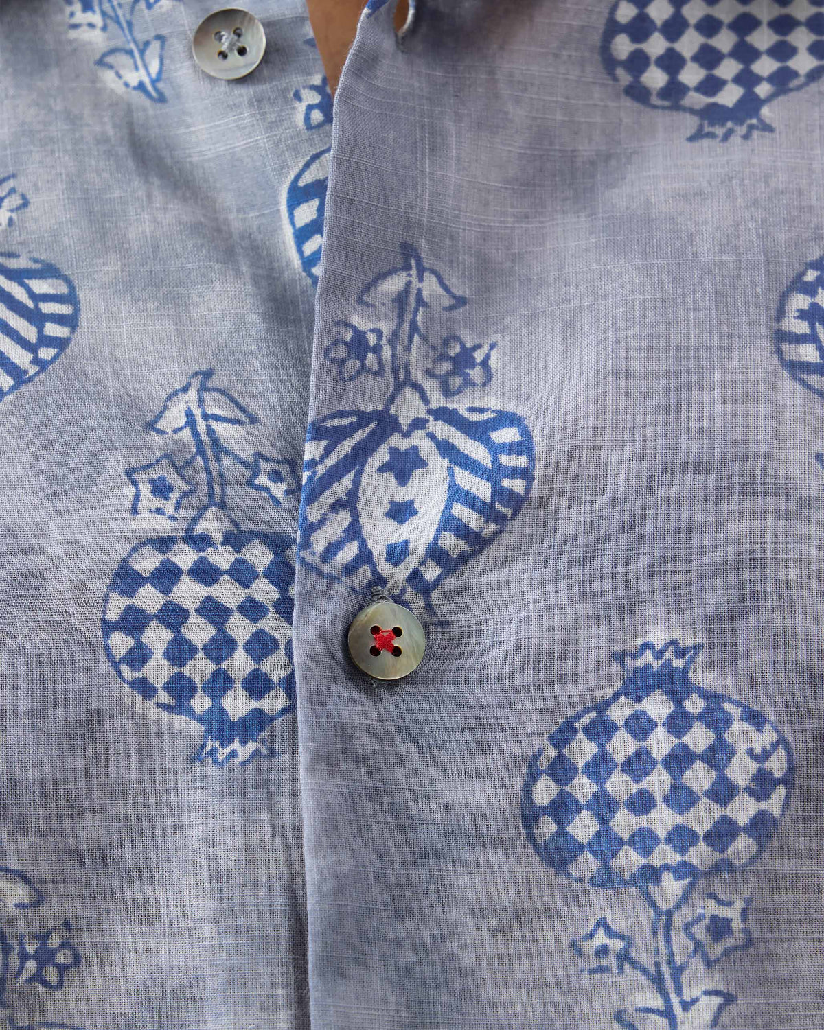 Ganga Shirt - Block-Printed Cotton