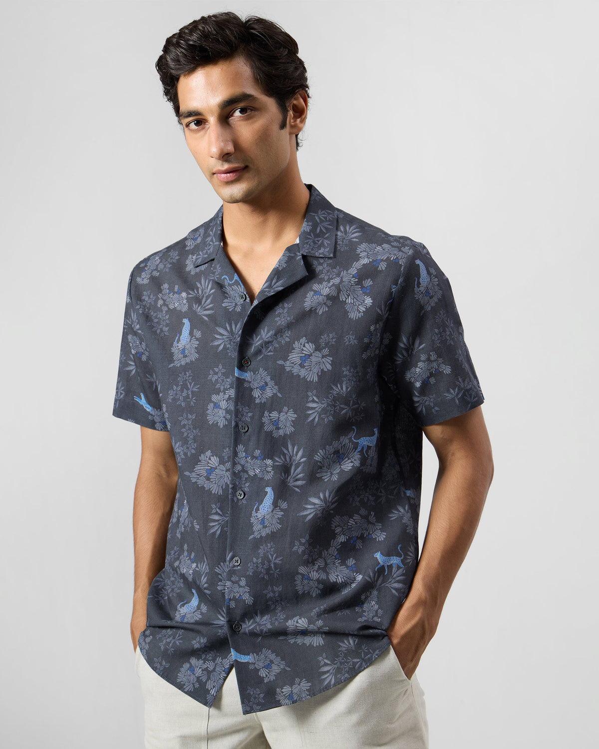 Mistari Shirt - Cotton Linen Regular Fit