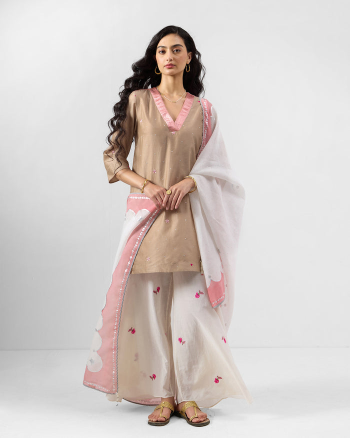 Keya Dupatta - Printed Cotton Silk