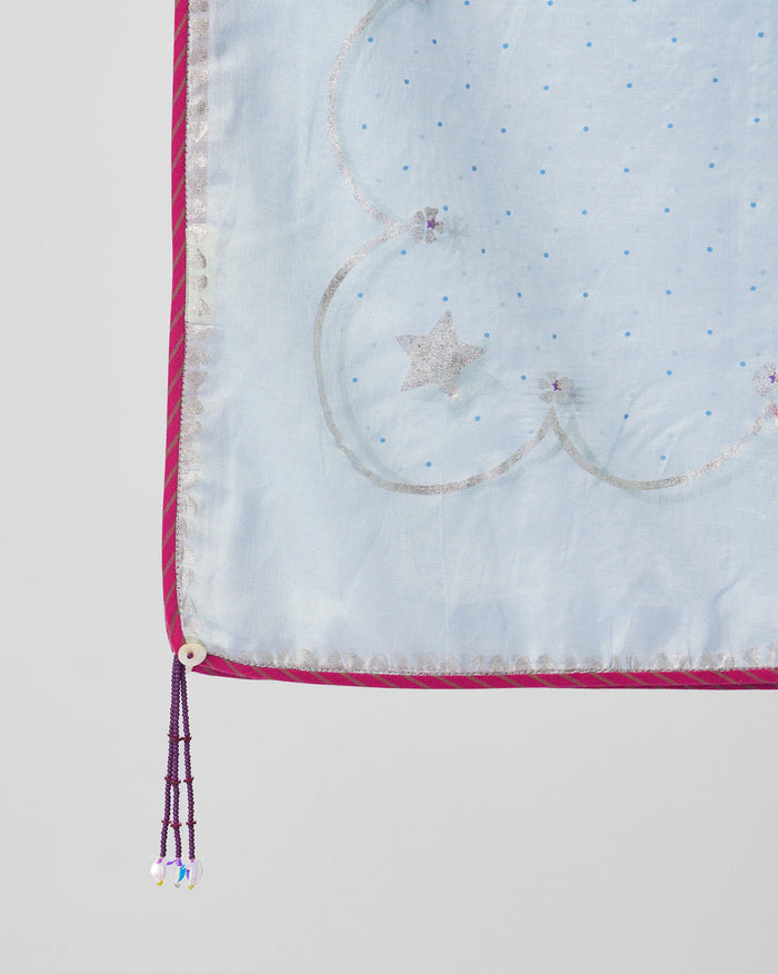 Kera Dupatta - Printed Cotton Silk