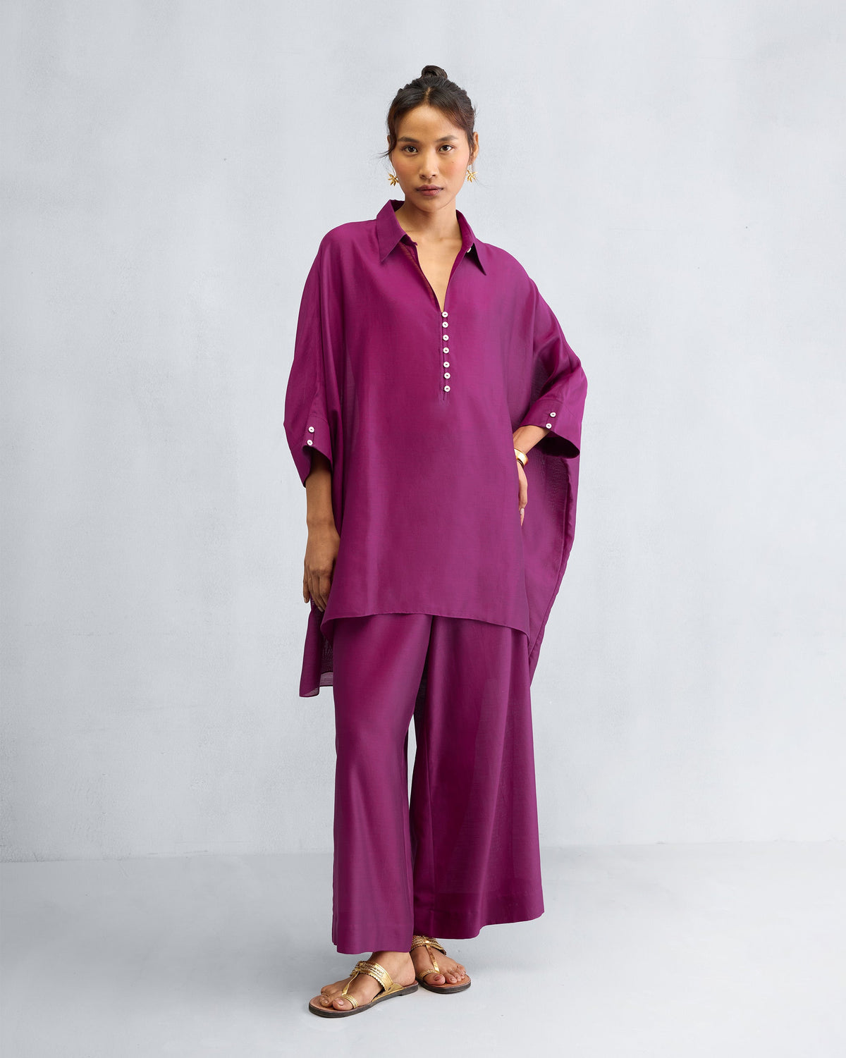 Basic Pyjamas - Mulberry