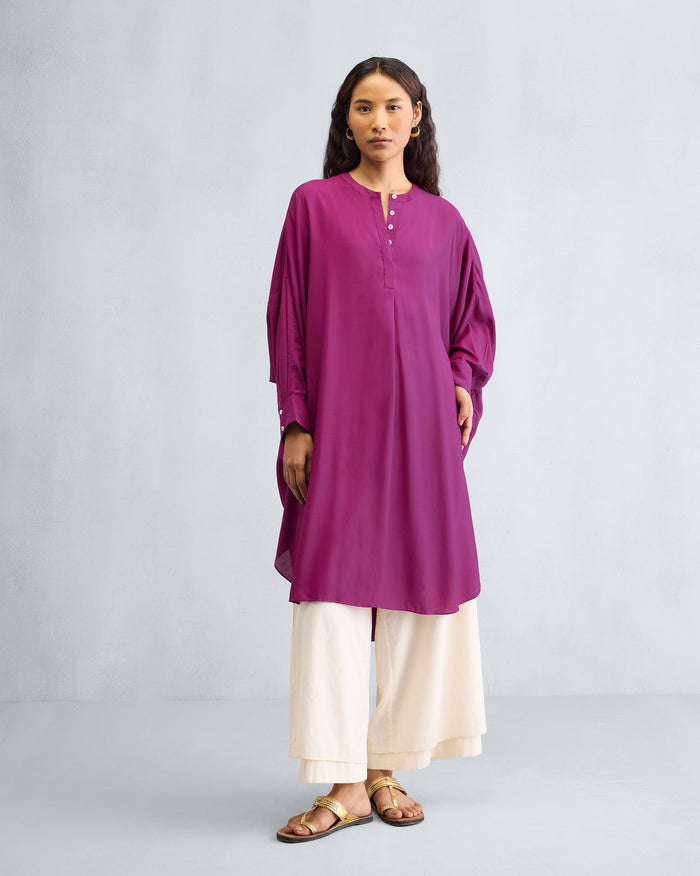 Lazy Sunday Tunic - Mulberry